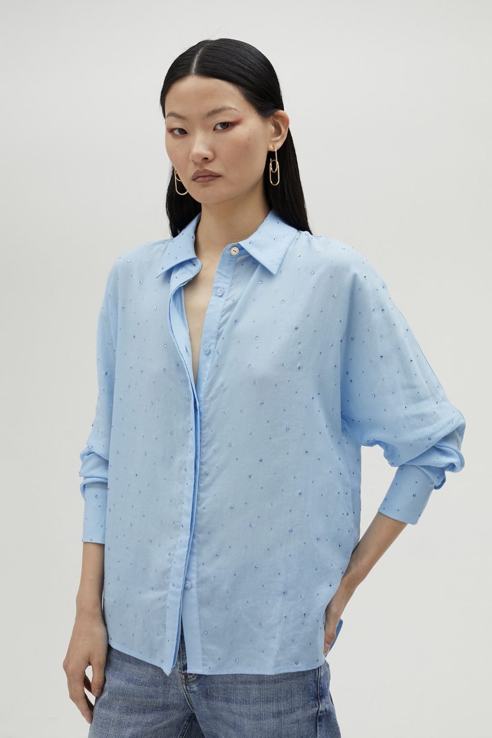 Animal Print Blazer Orange