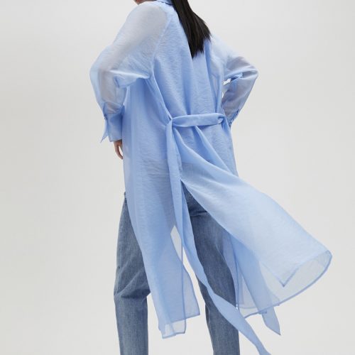 Animal Print Blazer Orange