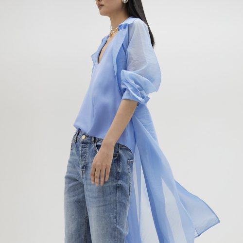 Animal Print Blazer Orange