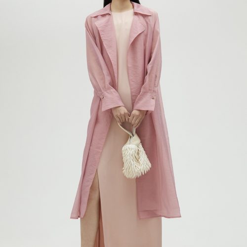 Animal Print Blazer Orange