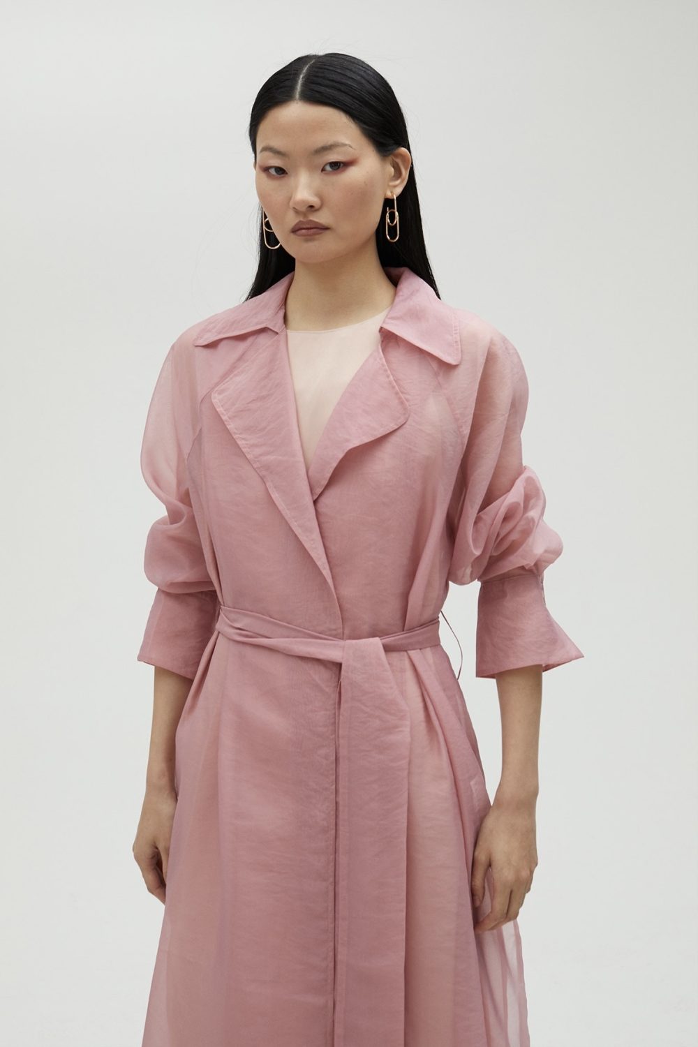 Animal Print Blazer Orange