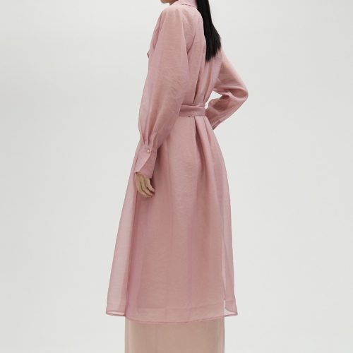 Animal Print Blazer Orange