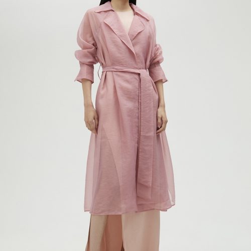 Animal Print Blazer Orange