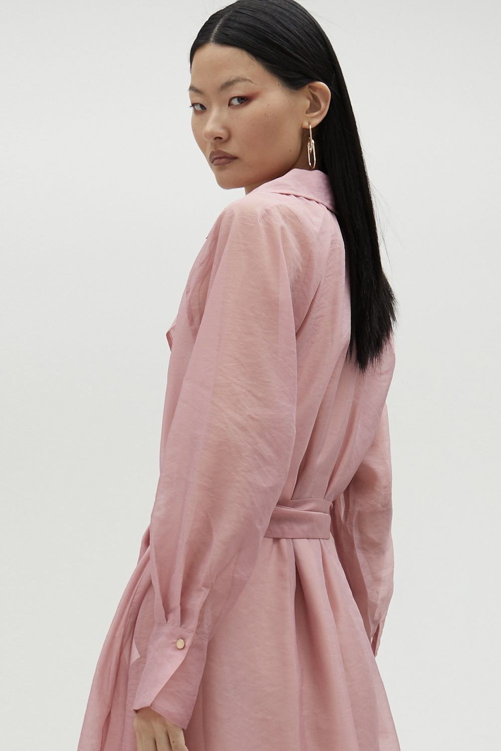 Animal Print Blazer Orange