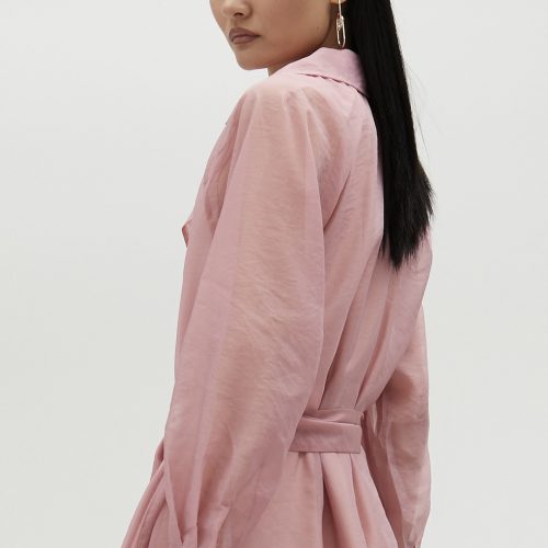 Animal Print Blazer Orange