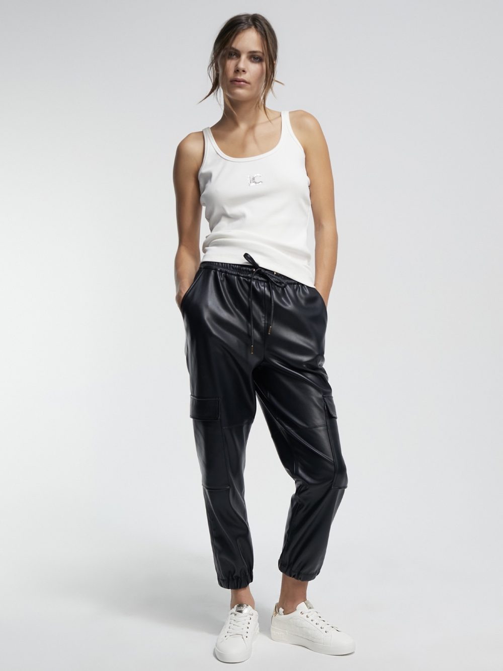Faux Leather Pants