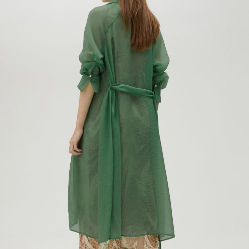 Animal Print Blazer Orange