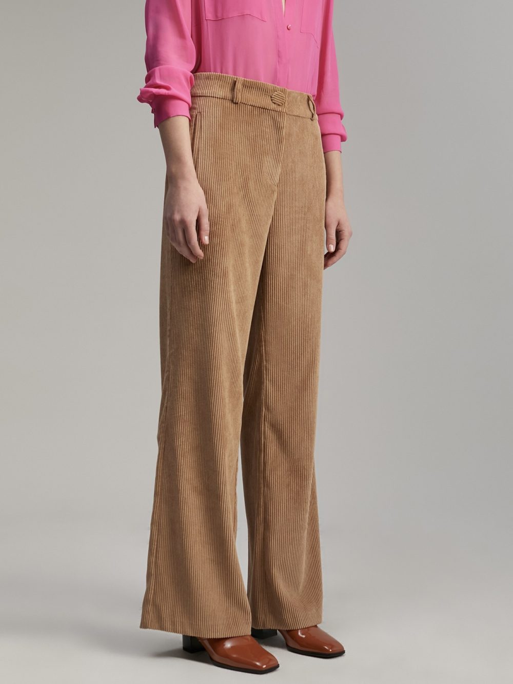 Wide Leg Corduroy Pants