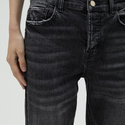 5-Pocket Black Jeans