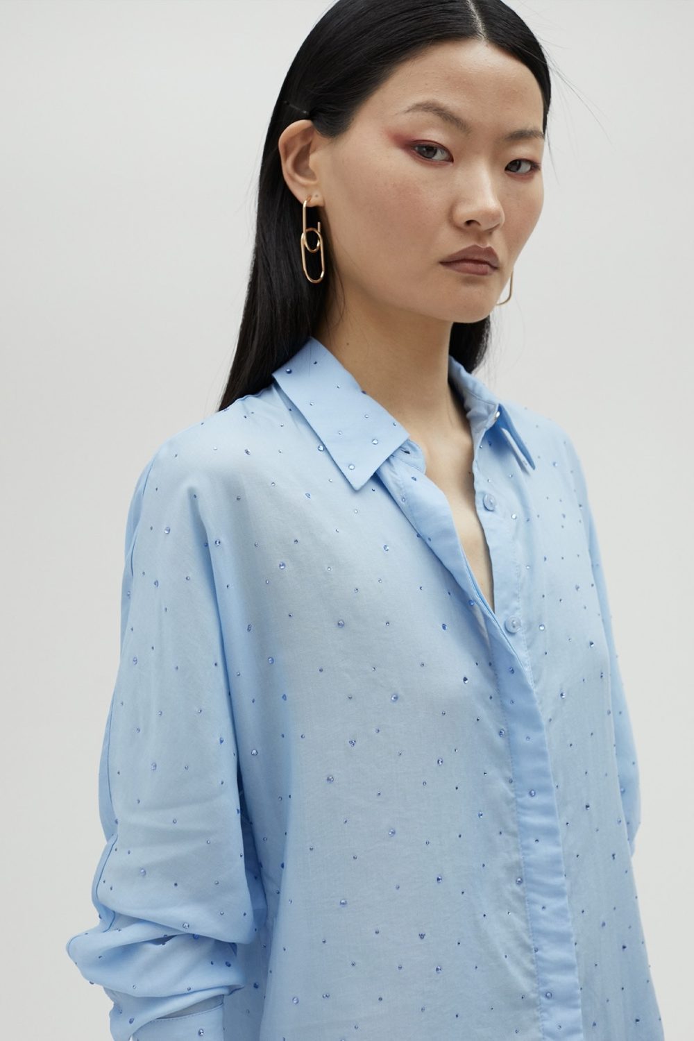 Animal Print Blazer Orange