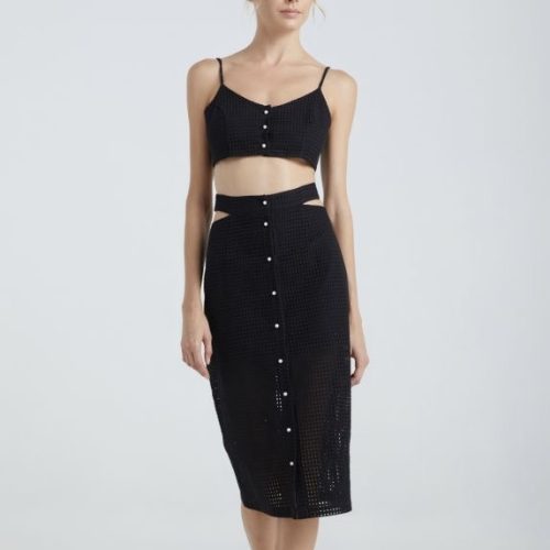 Celine Bustier Black