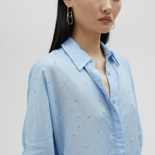 Animal Print Blazer Orange