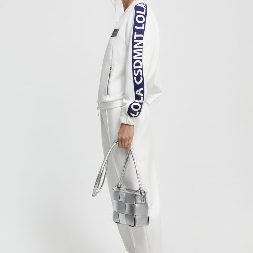 εικόνα-30-2 White & Blue zip-up Sweatshirt