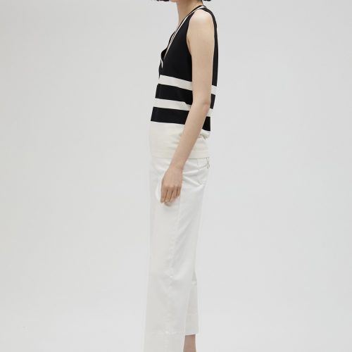 Black & White knit top