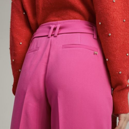 Wide-Leg Pants Pink
