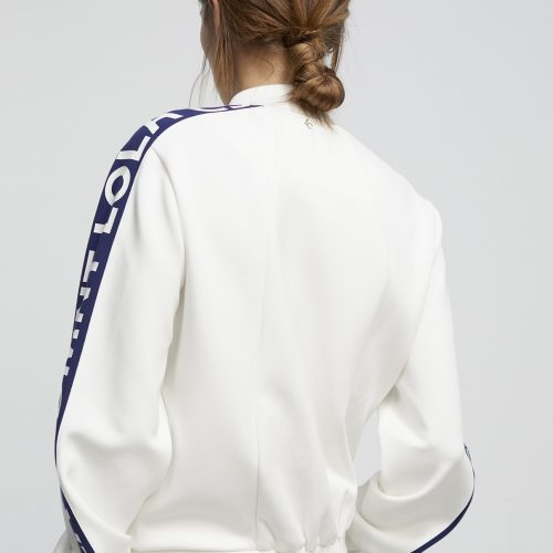 εικόνα-32-2 White & Blue zip-up Sweatshirt