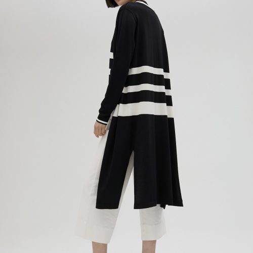 Black & White knit cardigan