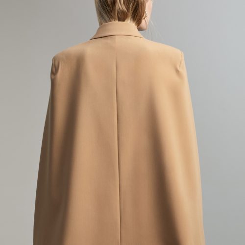 Cape-style Blazer