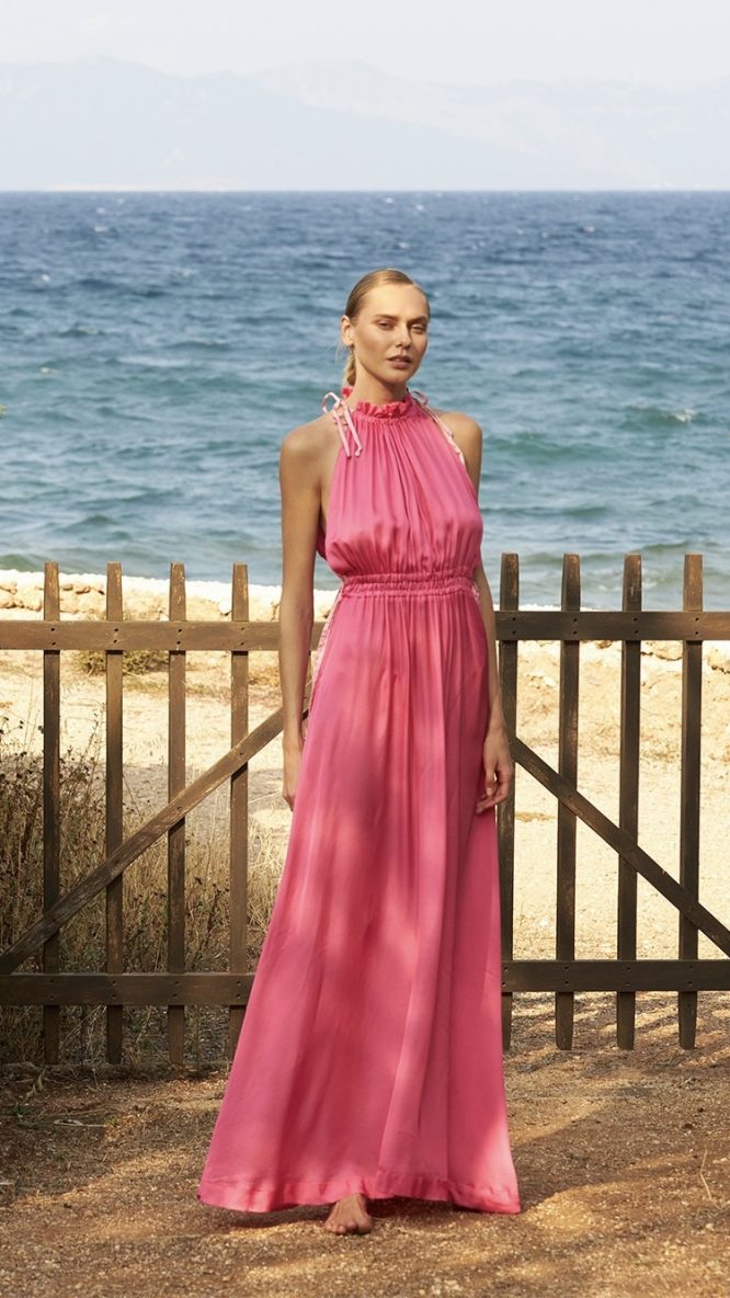 Albina Fuschia Dress