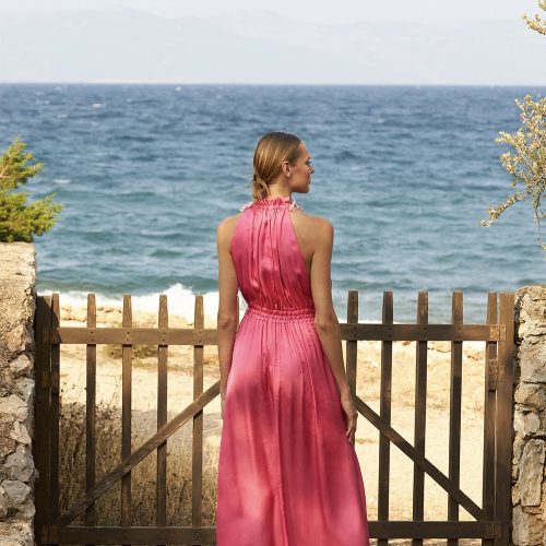 Albina Fuschia Dress