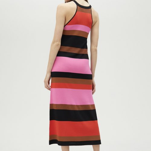 Striped Halter Dress