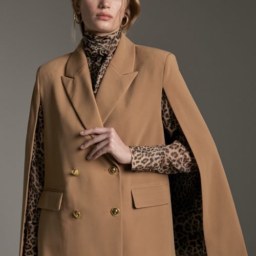 Cape-style Blazer