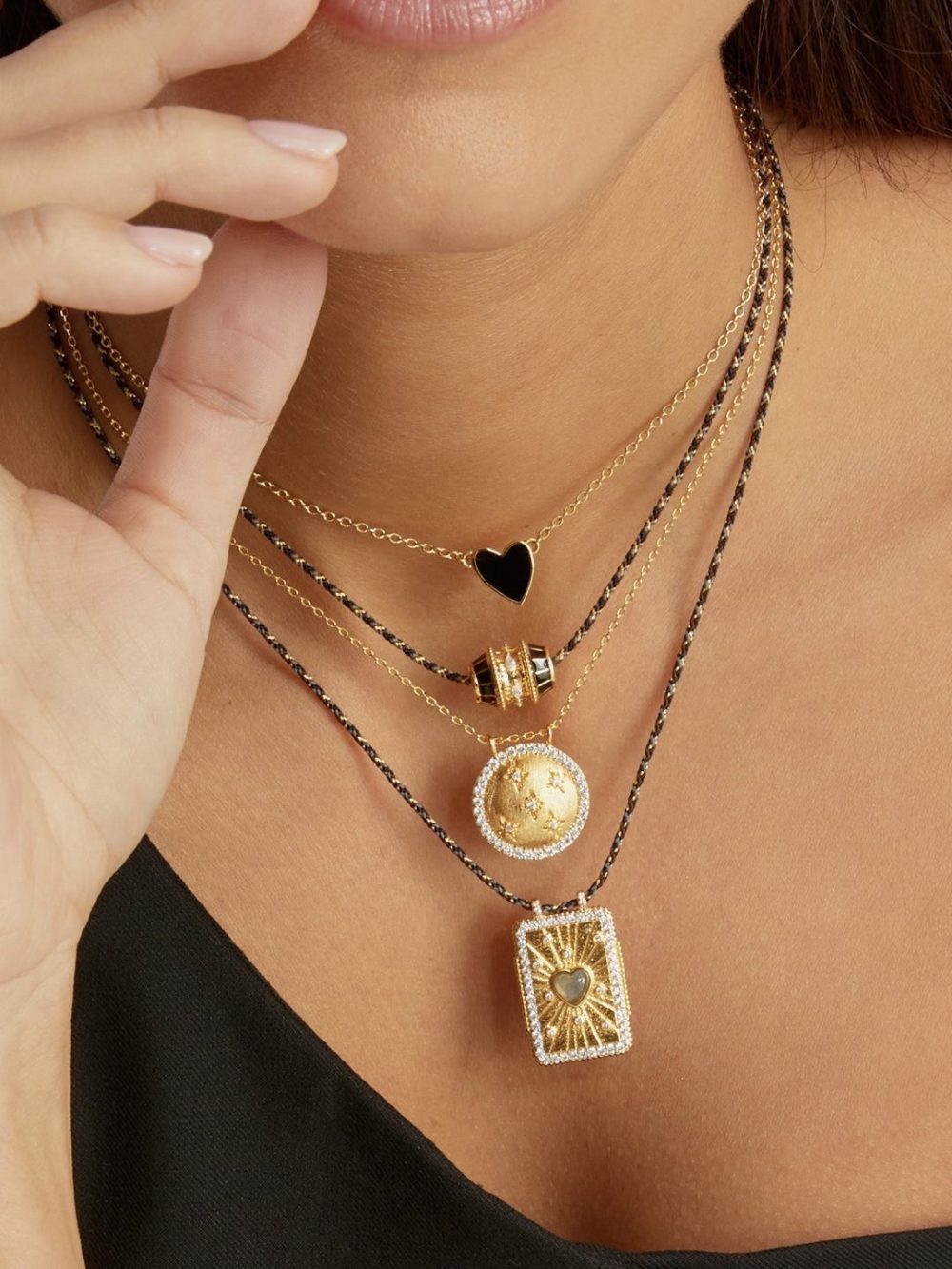 εικόνα-39 Black Talisman Necklace