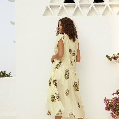 εικόνα-4-1 Thea Yellow Dress