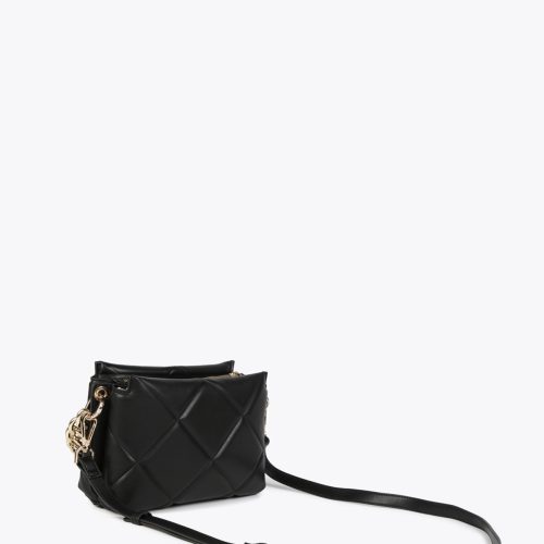 Padded Crossbody Black Bag