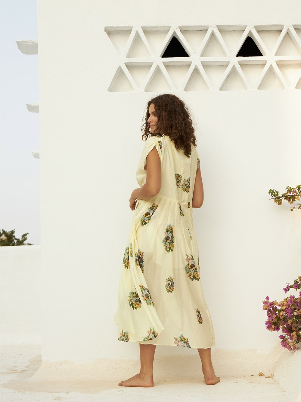 εικόνα-4-1 Thea Yellow Dress