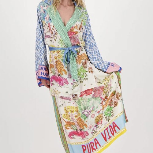 Pura Vida Lucia Kimono Belted Jacket