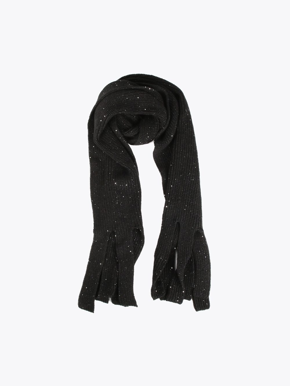 Scarf With Mini Sequins