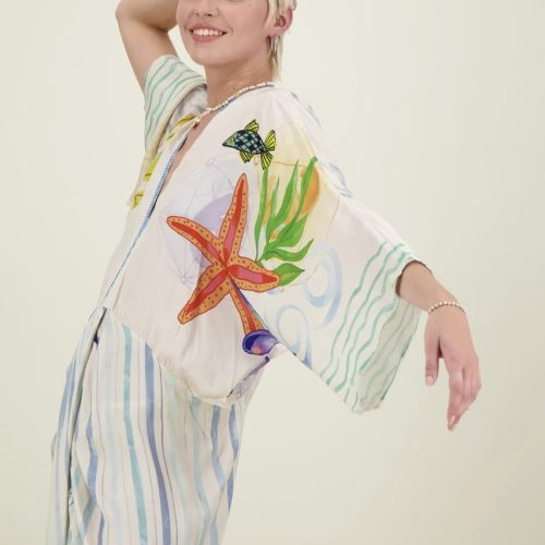 Sophia Kimono Dress-Magic