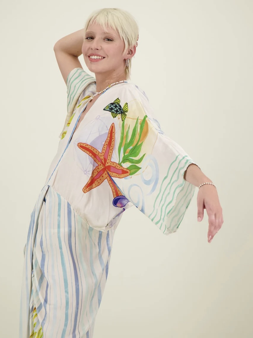 Sophia Kimono Dress-Magic