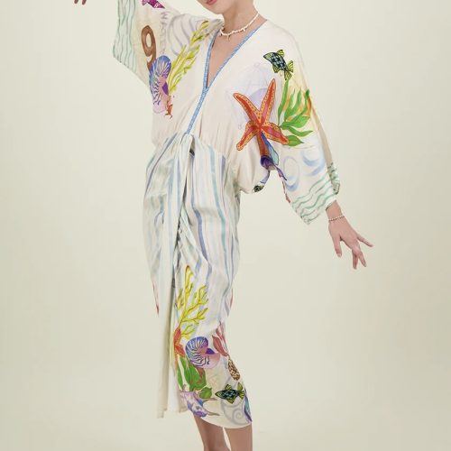 Sophia Kimono Dress-Magic