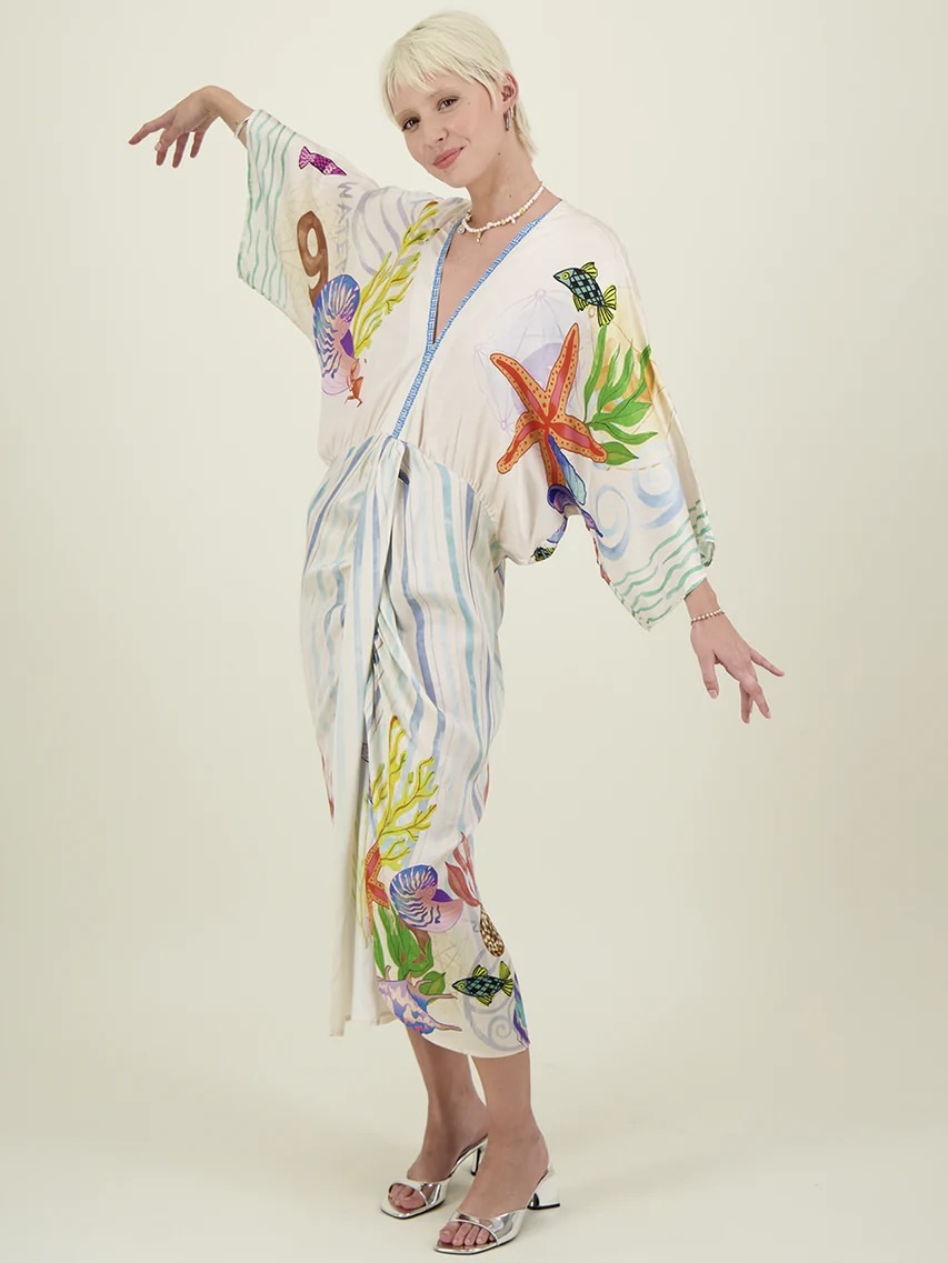 Sophia Kimono Dress-Magic