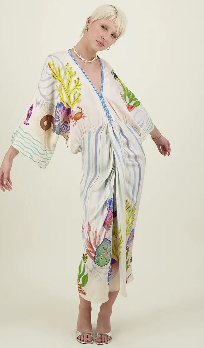 Sophia Kimono Dress-Magic