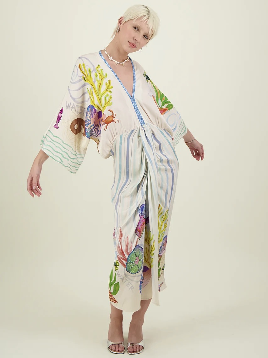 Sophia Kimono Dress-Magic