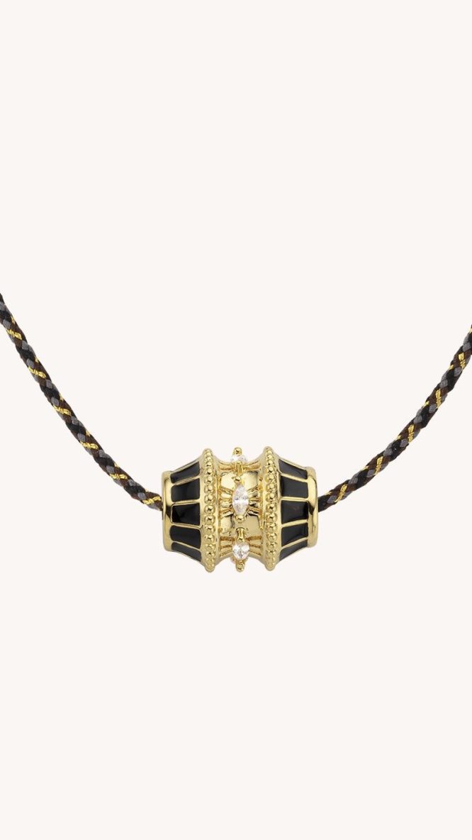 Black Talisman Necklace