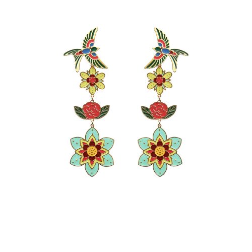 Frida Pajarito Earrings