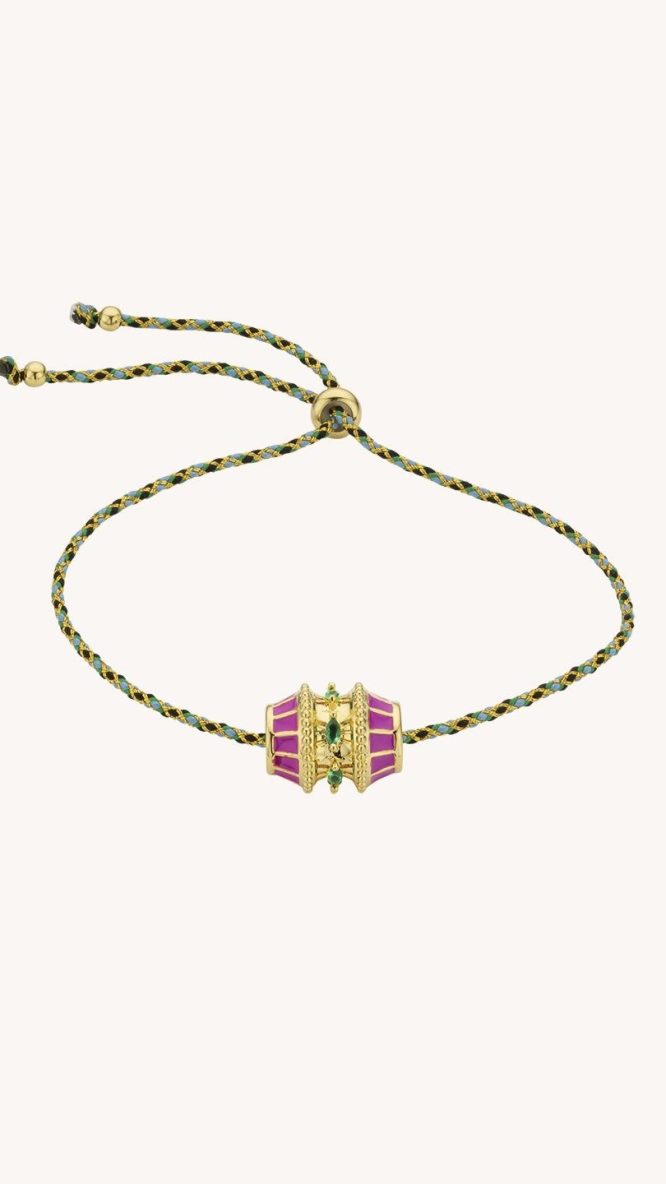 Fuchsia  Talisman Bracelet