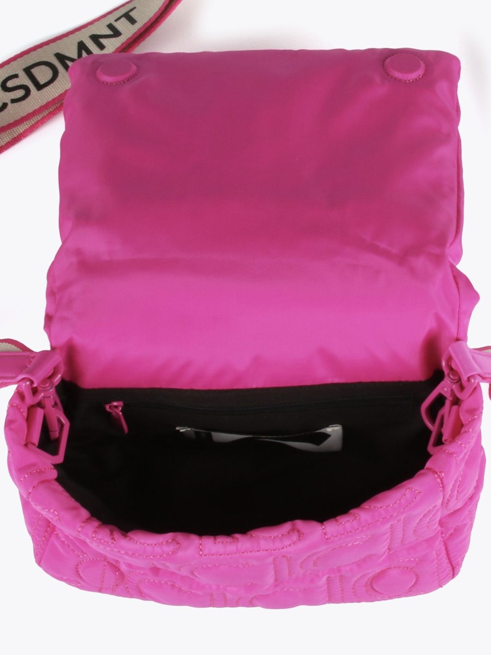 Quilted Crossbody Bag Pink