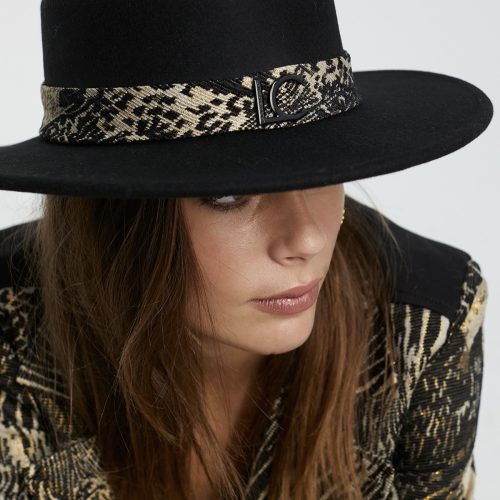 Hat With Jacquard Band