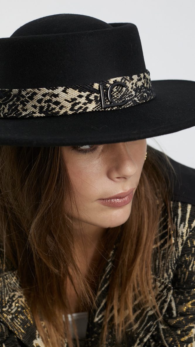 Hat With Jacquard Band