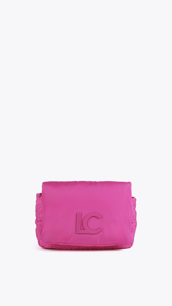 εικόνα-53 Quilted Crossbody Bag Pink
