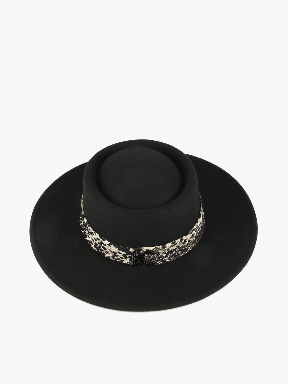 Hat With Jacquard Band