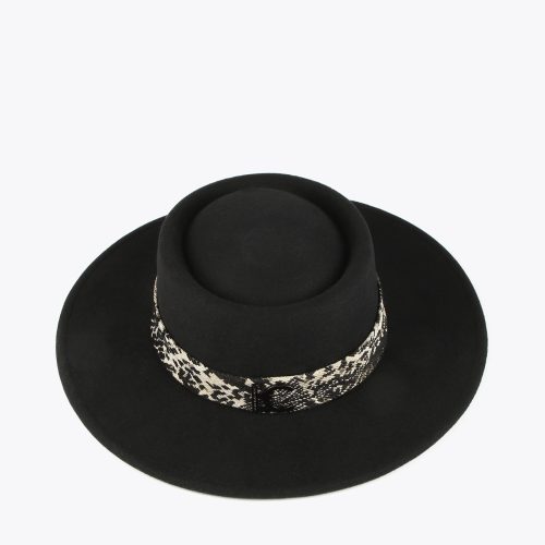 Hat With Jacquard Band