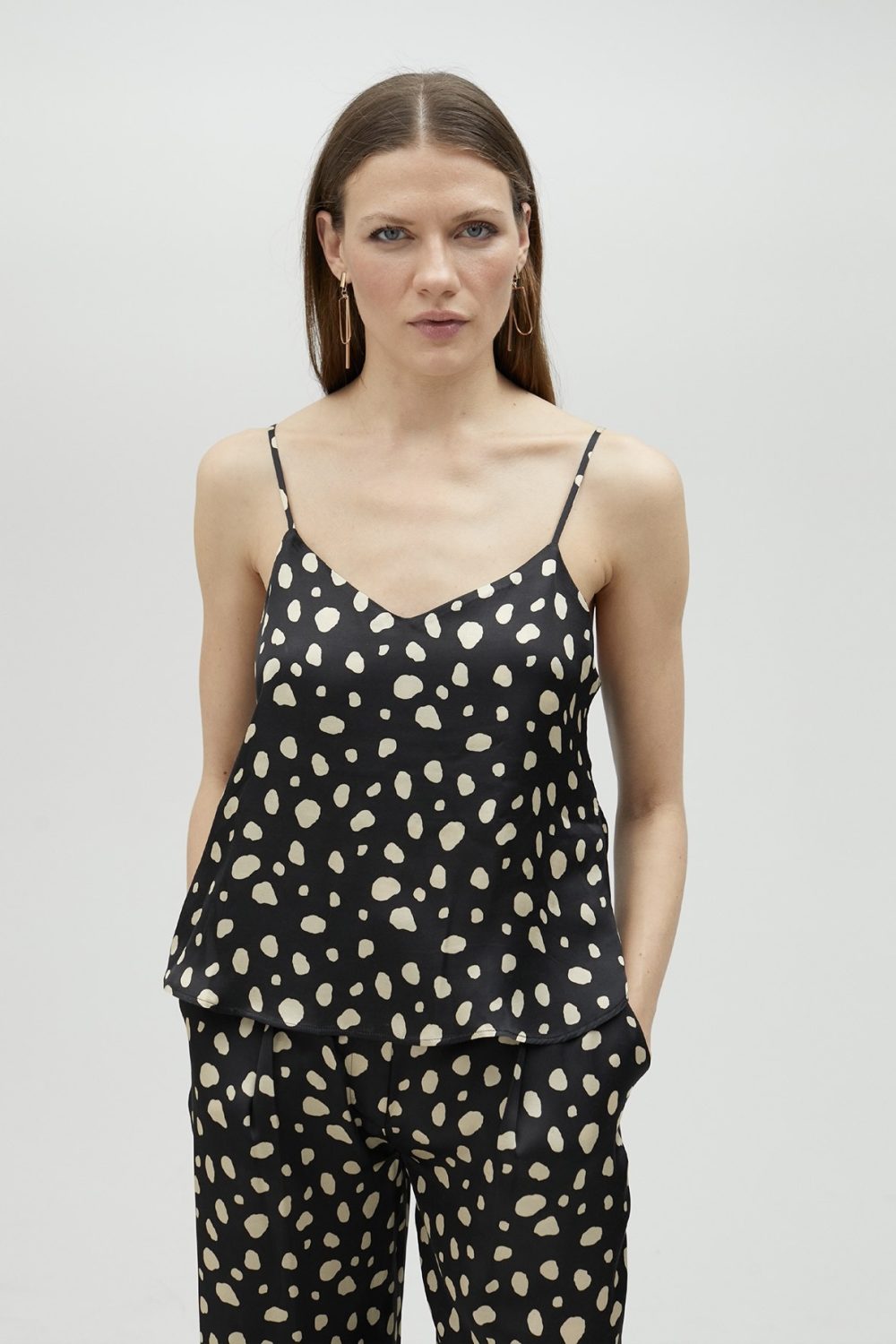 Polka Dot Camisole Top