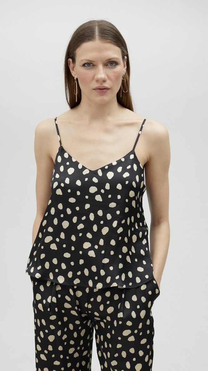 Polka Dot Camisole Top