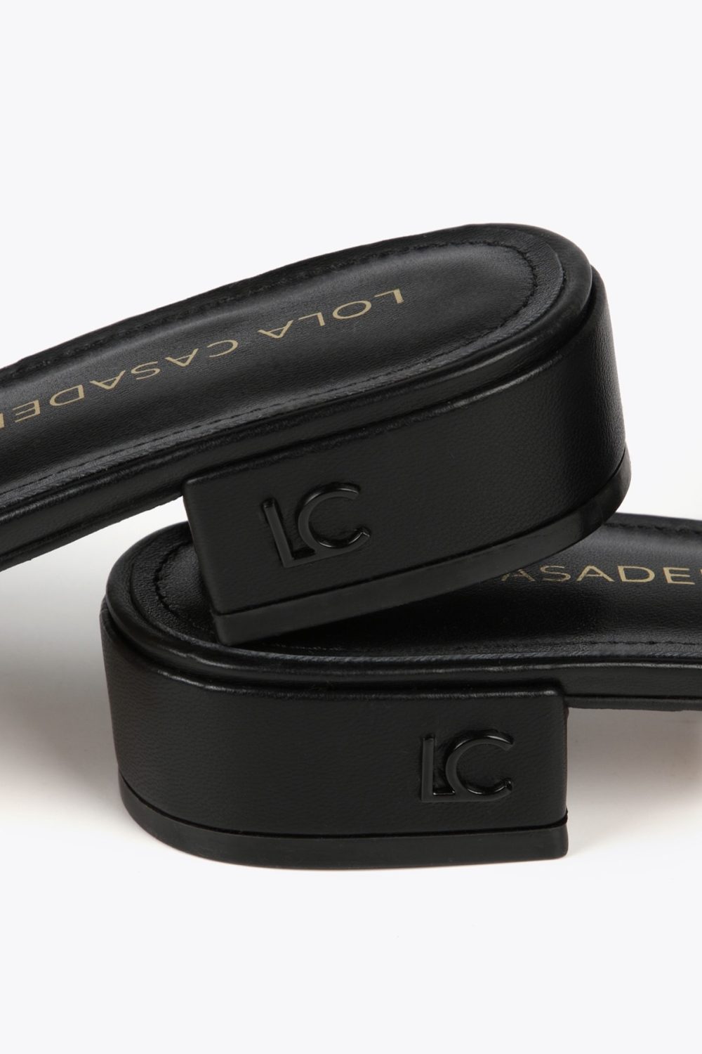 Slider Sandals In Monogrammed Mesh